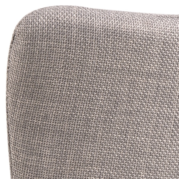 Krzesło Laura z podłokietnikami szary jasny - ACTONA